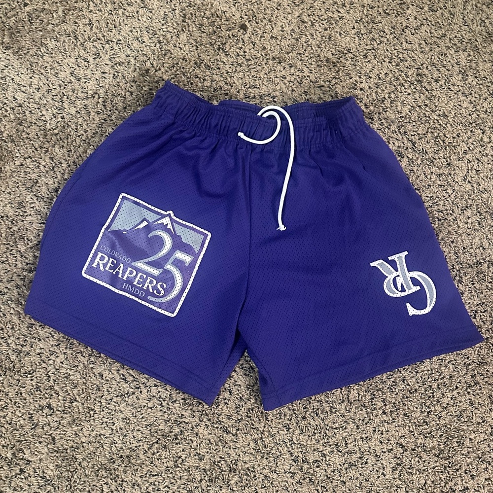 Colorado Rockies Upside Down Logo Shorts